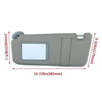 Sun Visor Pair for Toyota Camry (2007–2011) Left & Right Side with Sunroof