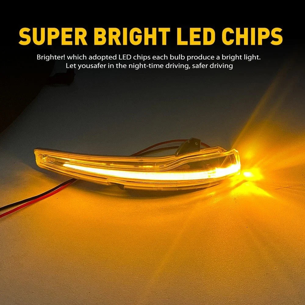 1-3X Mirror Turn Signal Light for Mercedes Benz W205 W213 W222 GLC