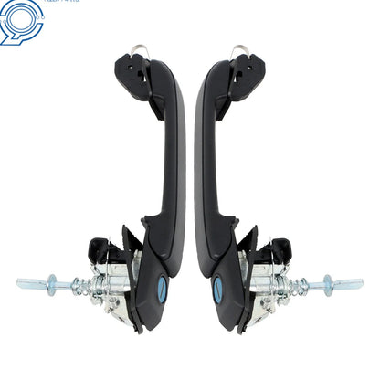 Set of 2 Outside Door Handles for VW Jetta Golf (1993–1999) W/ Keys