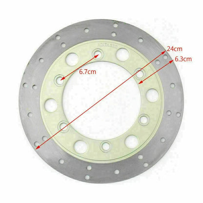 Rear Brake Disc Rotor for Honda CA125 S/T/V CA250 VT125 CX C1-C4 CMX250 (1985–2009)
