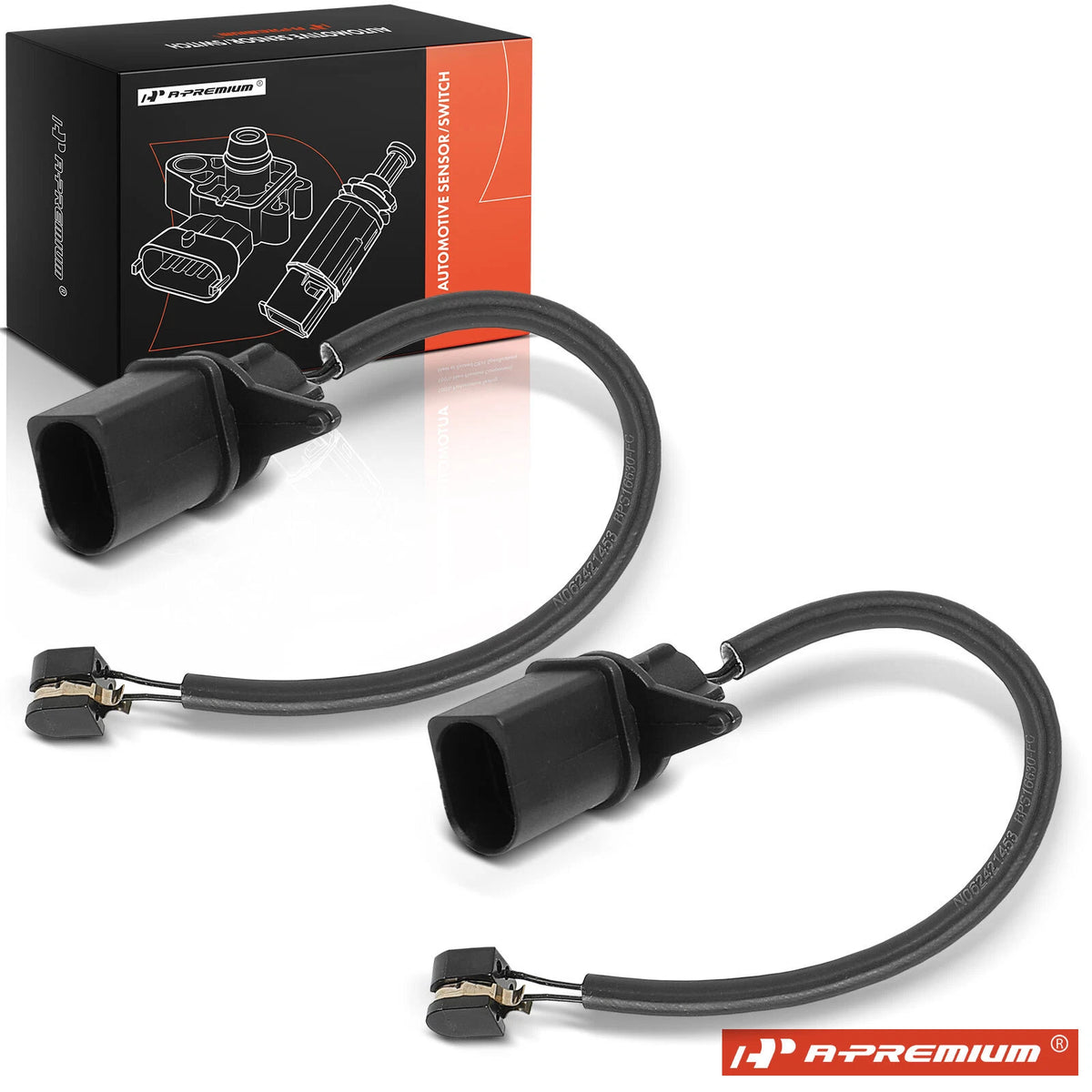2X Disc Brake Pad Wear Sensor for Audi R8 (2008–2014) 5S16630, 420615437