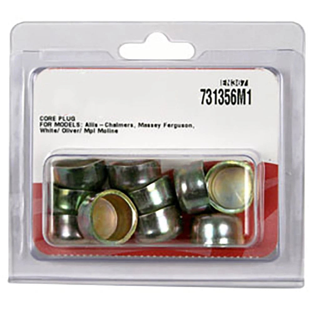 Cylinder Block Freeze Plugs for Massey Harris (Pack of 10)