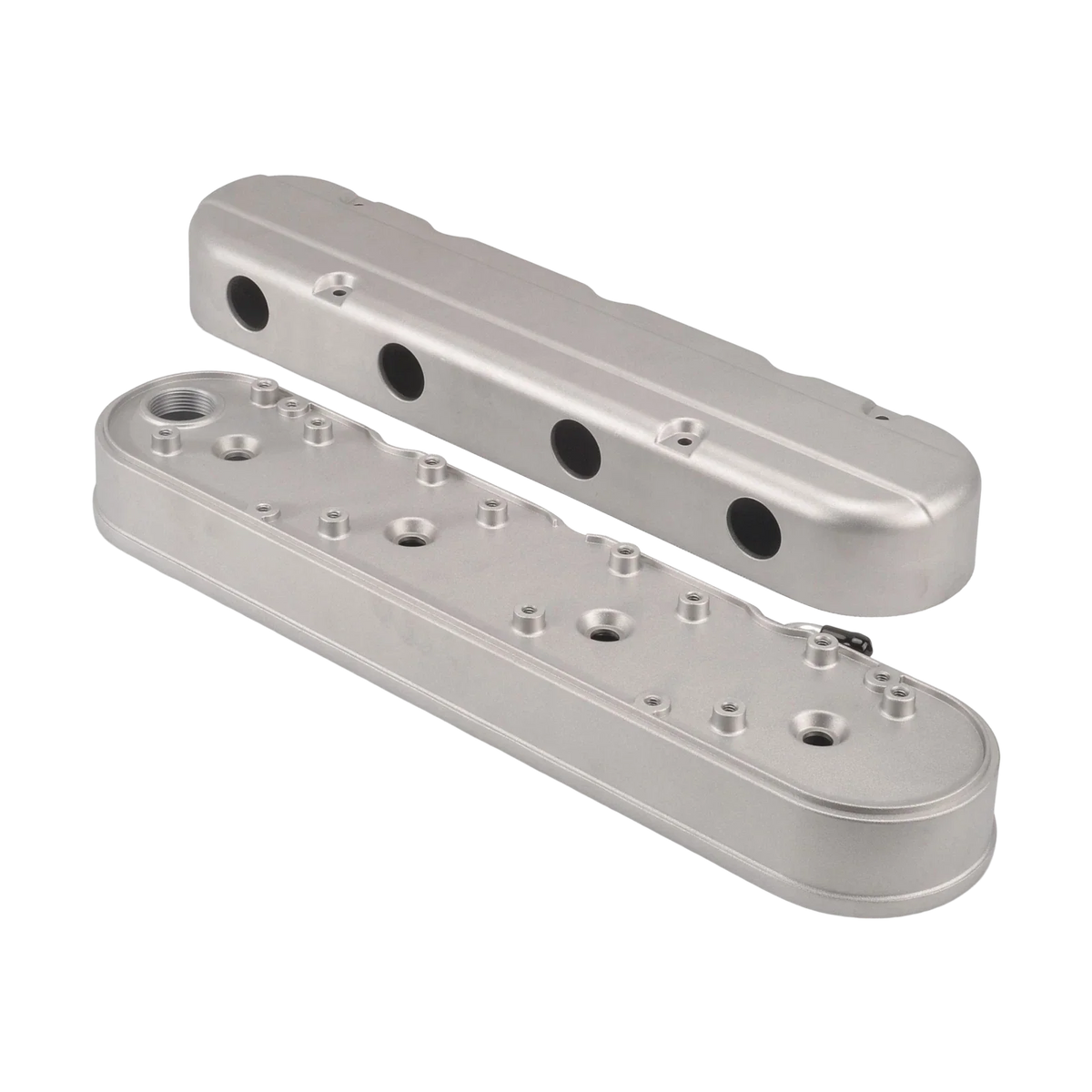 LS Smooth Cast Valve Covers for Chevy Small Block SB V8 (1970–1985)