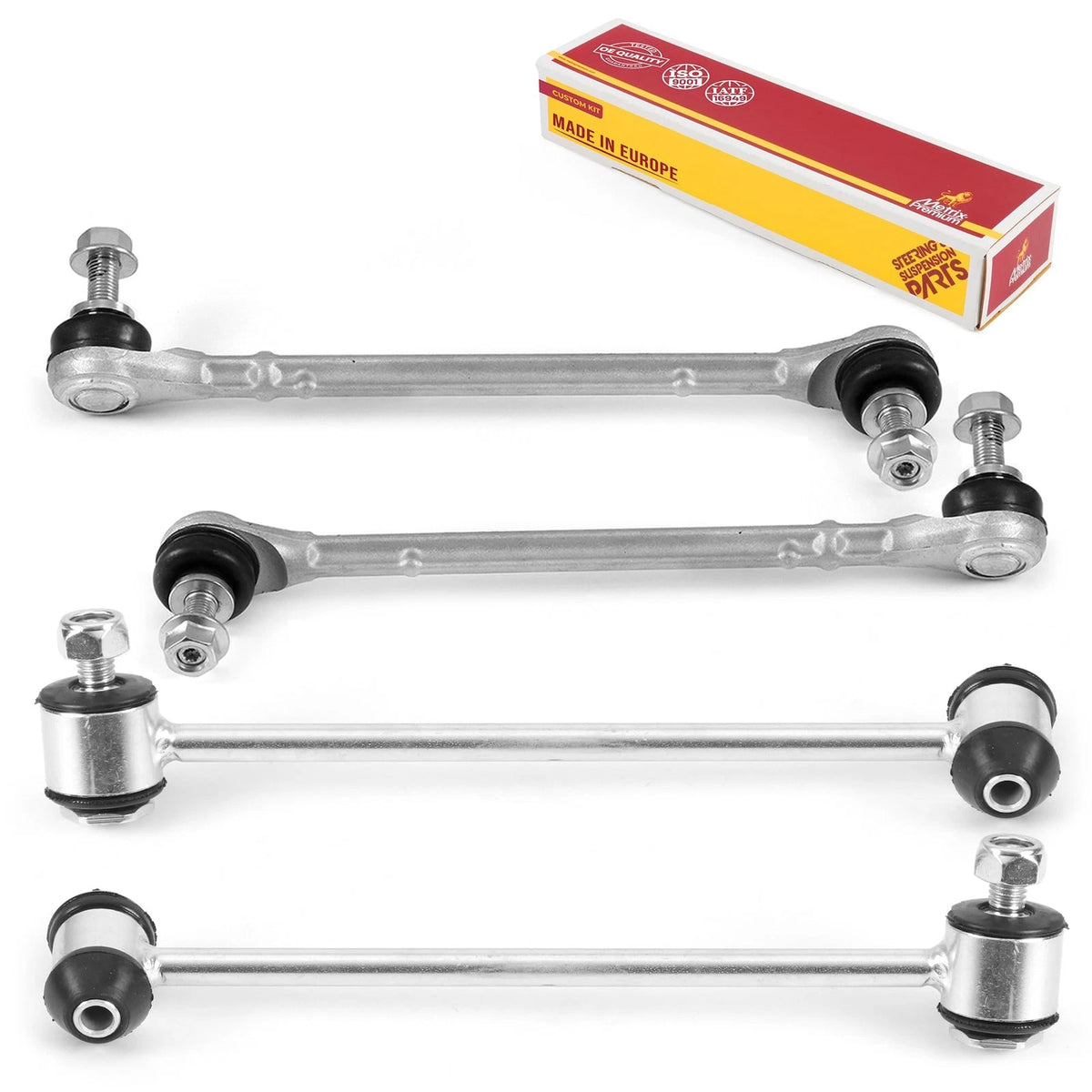 4PC Sway Bar Stabilizer End Link Kit for Mercedes-Benz C-Class (2008–2012)
