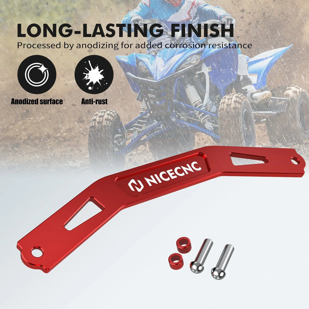 Battery Bracket Mount Holder for Yamaha YFZ450R Special Edition (2009–2023)