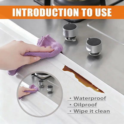 3X 10.5FT PVC Self Adhesive Caulk Sealing Strip Tape for Kitchen Wall Sink Toilet
