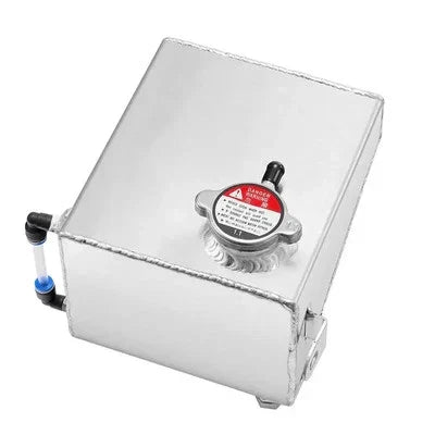 Aluminum Coolant Reservoir for Nissan 240SX 180SX S13 SR20DET KA24DE (1988–1994)