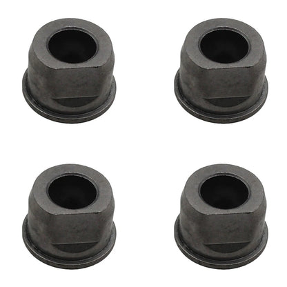 Set of 4 Front Wheel Bushings for Riding Mowers (1-3/8" OD, 3/4" ID, 1" Tall)