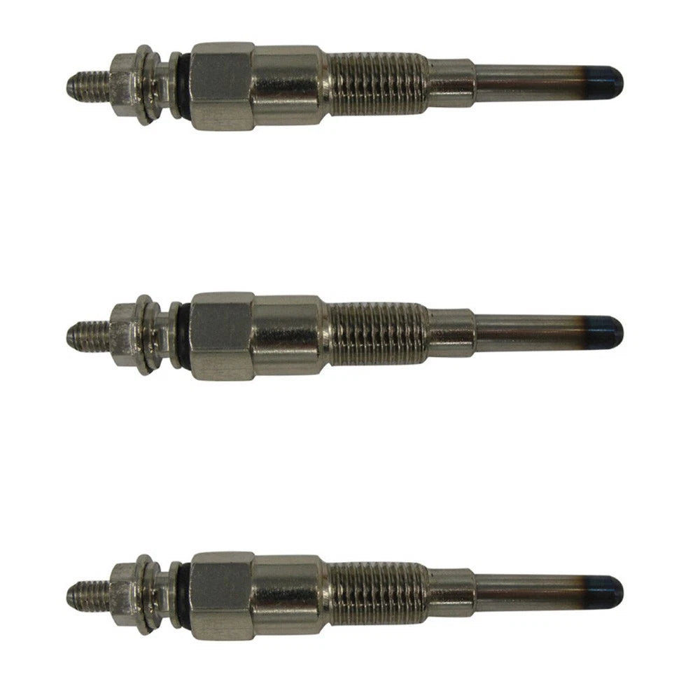 3 Glow Plugs for Kubota B2910HSD B3030HSD B3030HSDC B3030HSDCC B7300HSD