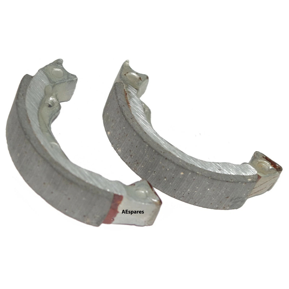 Set of 4 Front Wheel Brake Shoe Pads for Luna TFR Moped Models