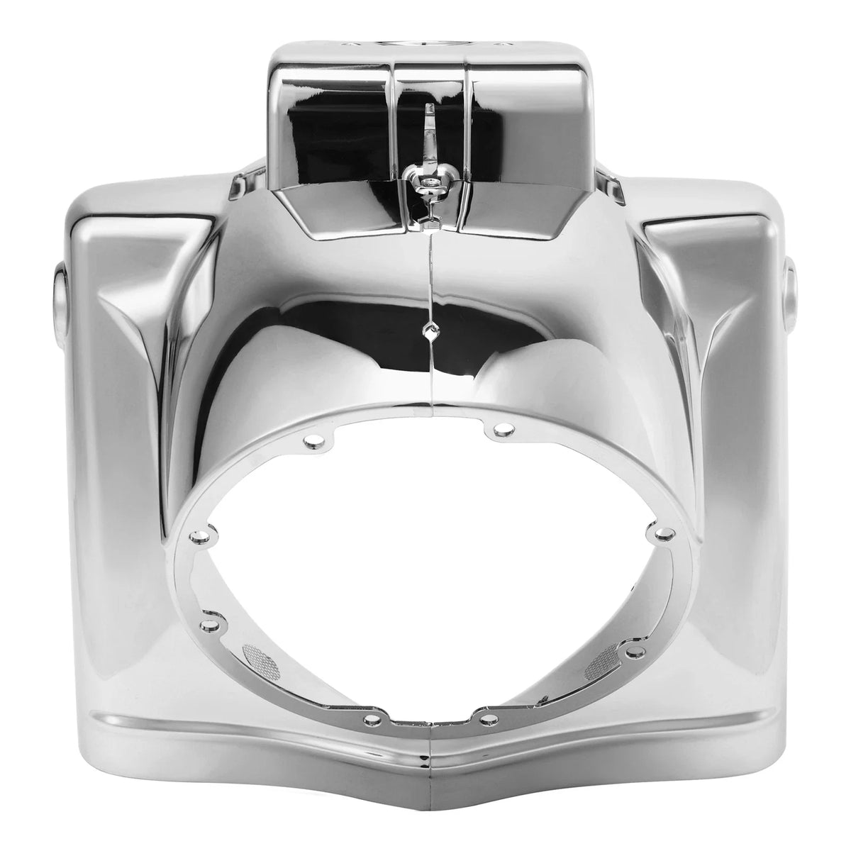 Chrome 7" Headlight Nacelle Cover for Harley Touring Road King (2014–2025)