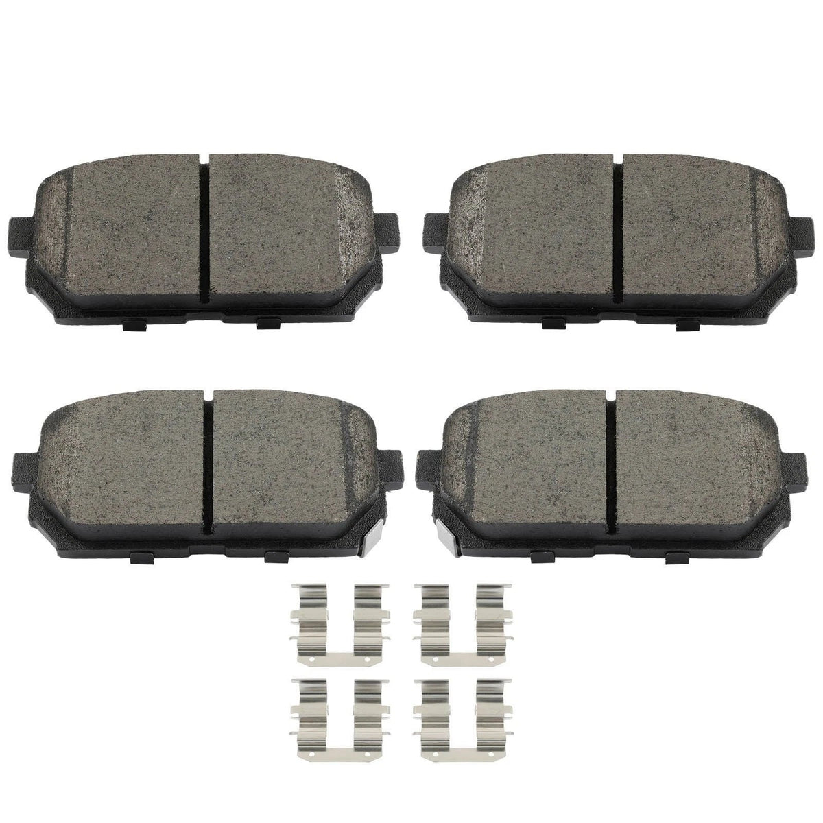 4X Rear Ceramic Brake Pads Kit for Kia Rondo (2007–2012)