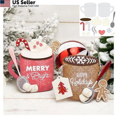 Mugs Kisses Metal Die Cuts for Card Paper (No Year Range)