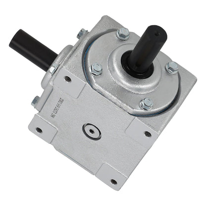 Right Angle Bevel Gearbox 40 HP 1,800 RPM with 2 Keyed Shafts CW/CW