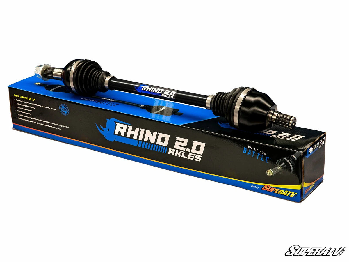 SuperATV Rhino 2.0 Heavy Duty Axle for Can-Am Maverick Turbo (REAR)