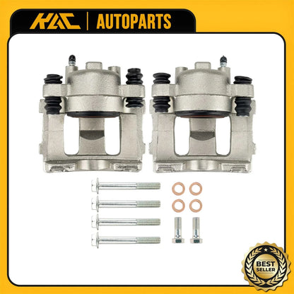 2x Front Side Disc Brake Calipers for Jeep ZJ Grand Cherokee Wrangler TJ (1993–2006)