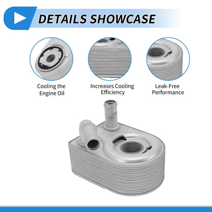Engine Oil Cooler for Ford Fiesta (2011–2013) No. 7S7G6B856AA