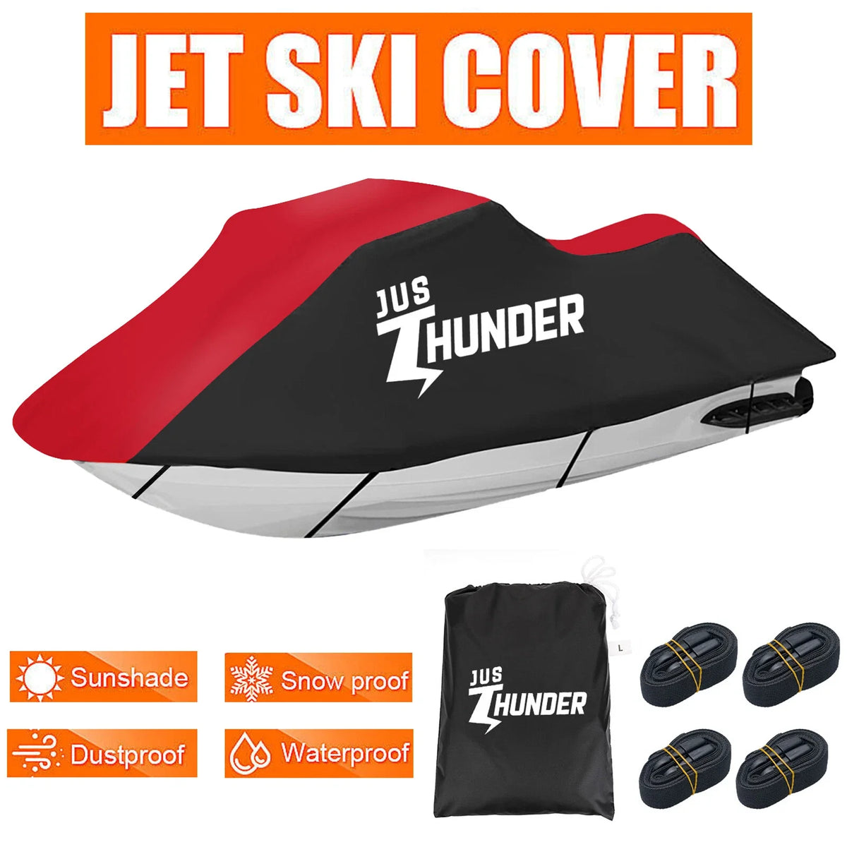 Watercraft Jet Ski Cover Waterproof for Jet Ski