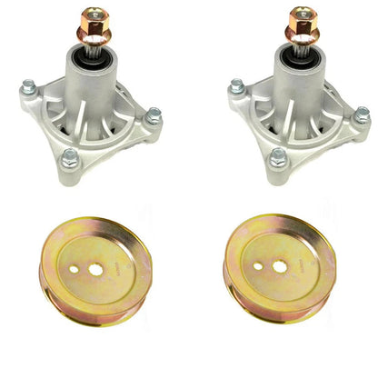 Spindles w/Pulleys for Hustler (Fits 603988)