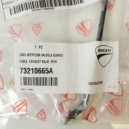 OEM Exhaust Valve Open Cable for Ducati Panigale V4, Streetfighter V4 (2018–2023)