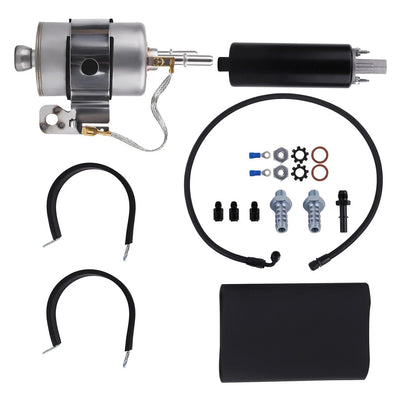 High Flow 255LPH Inline Fuel Pump for Chevy V8 5.3L 4.8L (2000–2023)