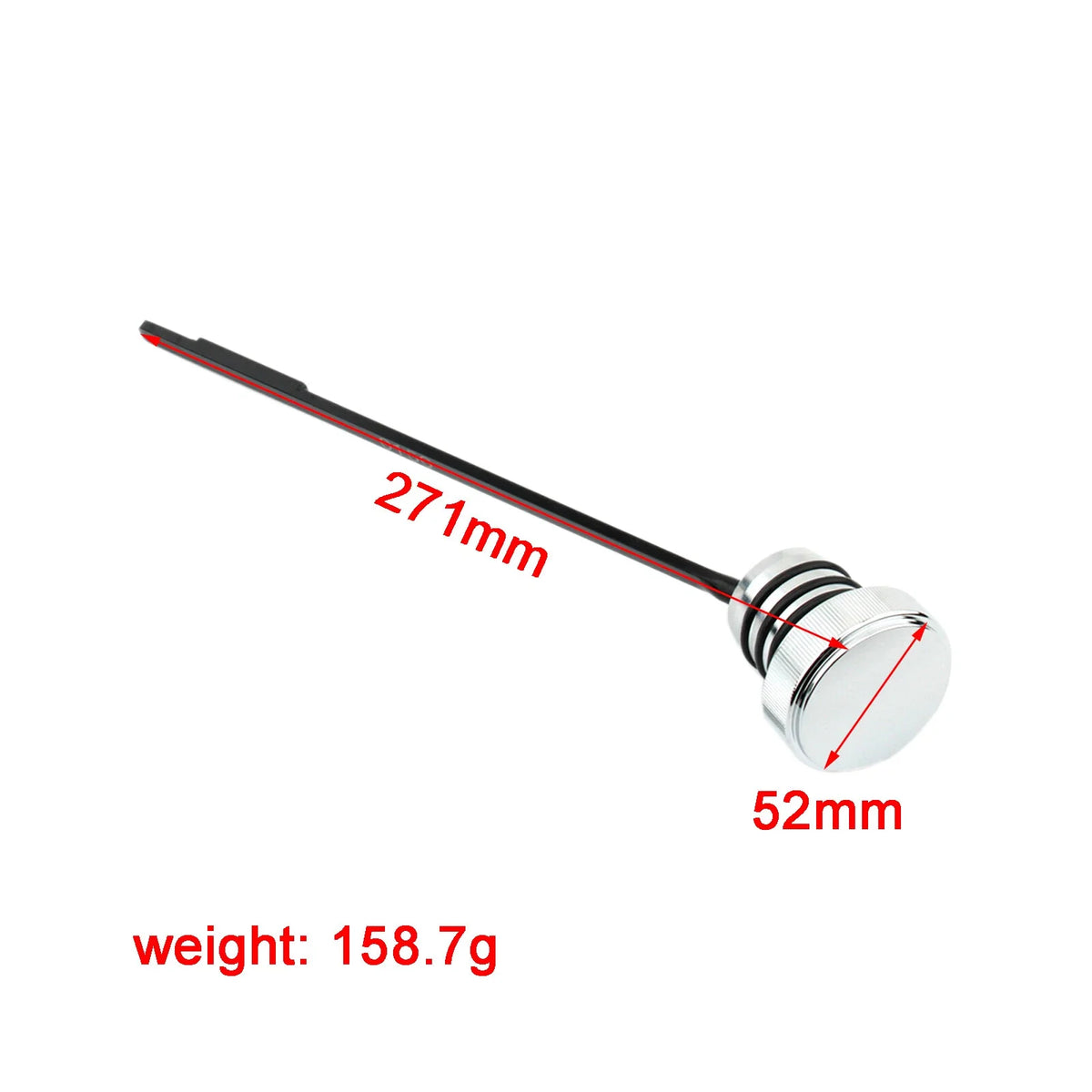 Oil Dipstick Tank Cap Plug 0710-0150 for Harley Davidson Dyna (1999–2005)