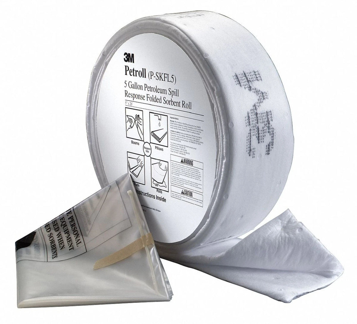 5-Gal Petroleum Spill Kit for Various Applications (Case of 3)
