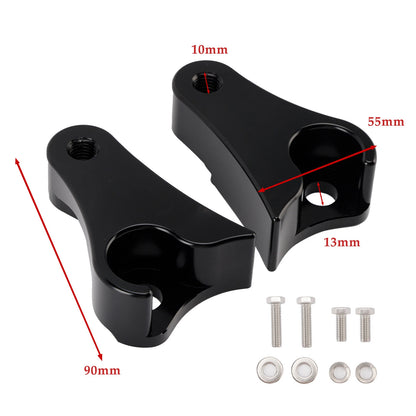 1.5" Lowering Link Blocks Kit for Harley Touring Street Glide Road King (2009–2025) LL-154-BLK