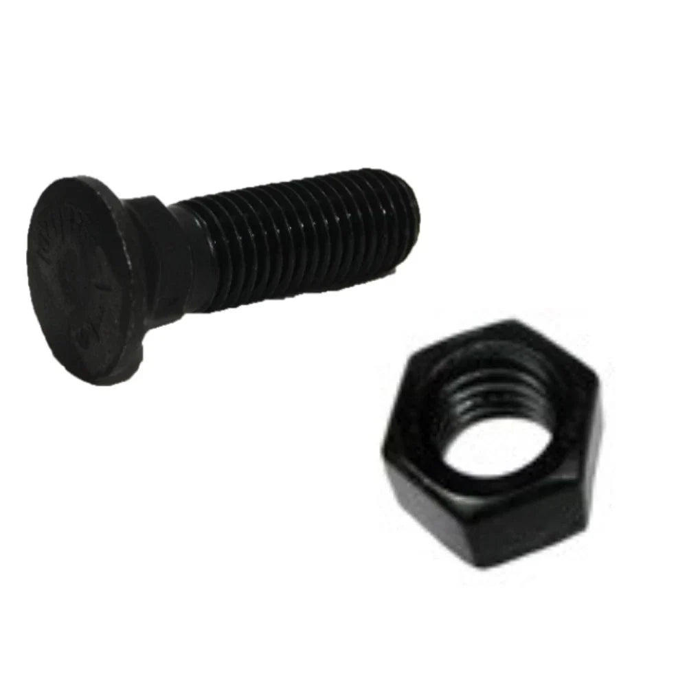 Plow Bolt and Nut Set for Blades/Cutting Edges 5/8-11x2 1/4 Grade 8