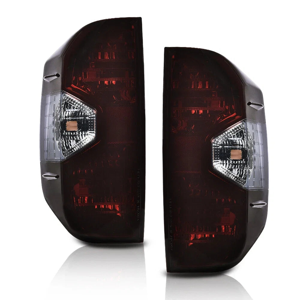2X Smoke Rear Tail Lights for Toyota Tundra (2014–2021)