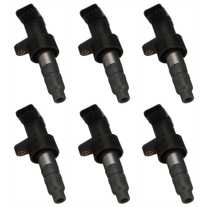 Set of 6 Ignition Coils for Jaguar X-Type S-Type (2002–2008) - SET-SIUF435-6, REPJ504609