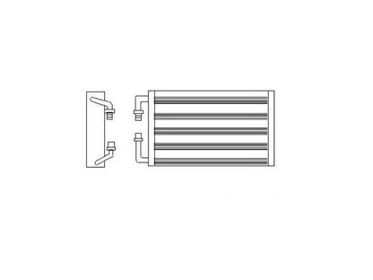 A/C Condenser for Mercedes E350 (2006–2009) 83566HYVR