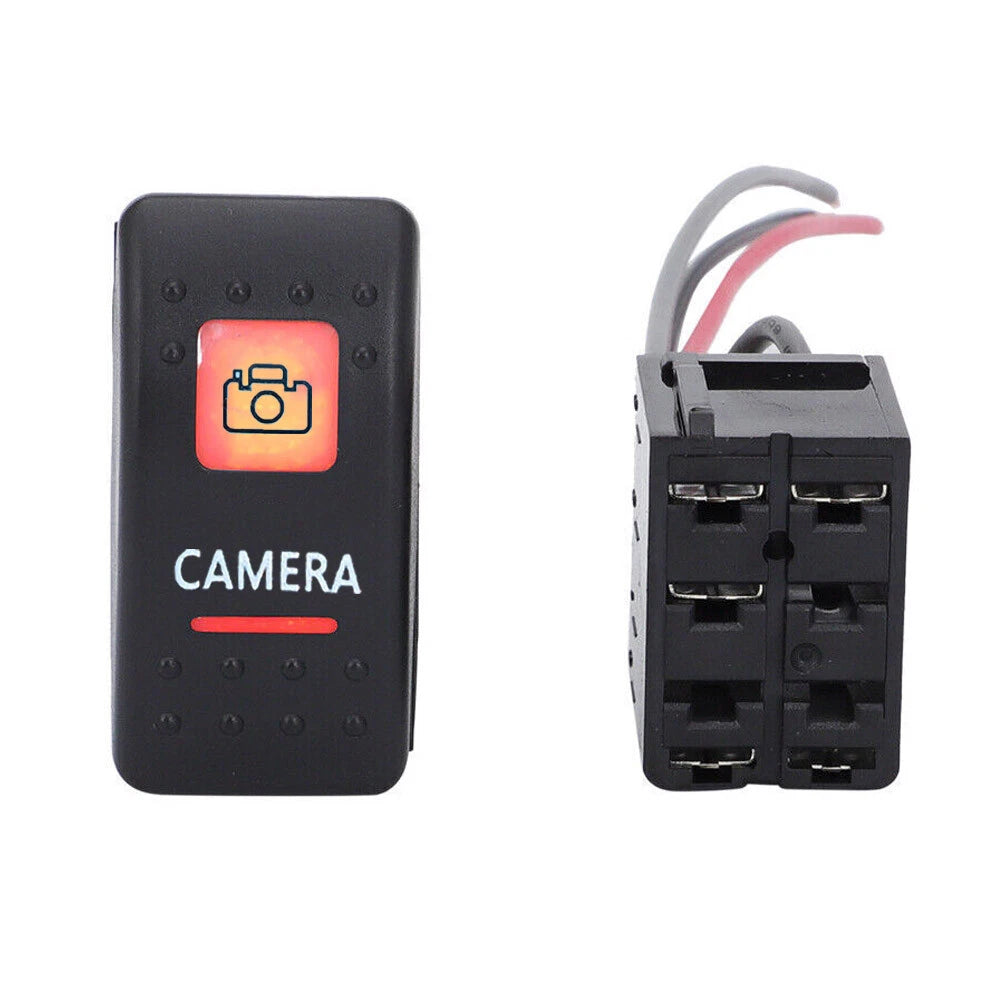 Lighted Camera Switch Rocker Amber Orange for Can Am Maverick (2013–2023)