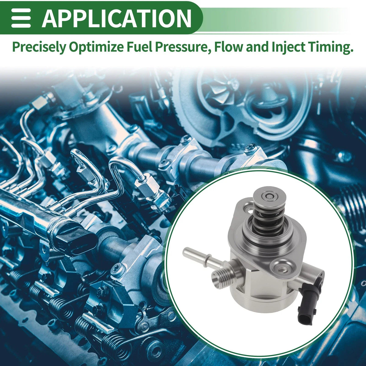 High Pressure Fuel Pump for Hyundai Sonata (2018–2019) No. 353202B250
