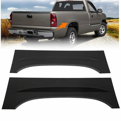 Rear Wheel Arch Quarter Bed Panel for Chevy Silverado GMC Sierra (1999–2007) PAIR
