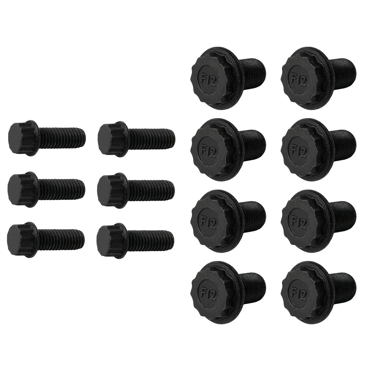 14PCS Clutch Flywheel Pressure Plate Flange Bolt Set for Honda Civic Si (2006–2011)