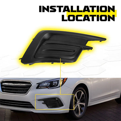 2X Front Fog Light Lamp Bezel Cover for Subaru Legacy (2018–2019)