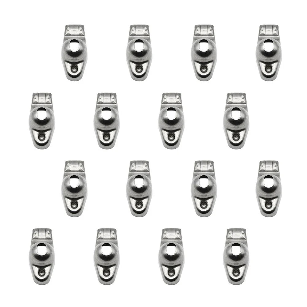 16pcs Rocker Arm Kit for Chevy SBC Tahoe GMC Savana Cadillac (1984–2002)