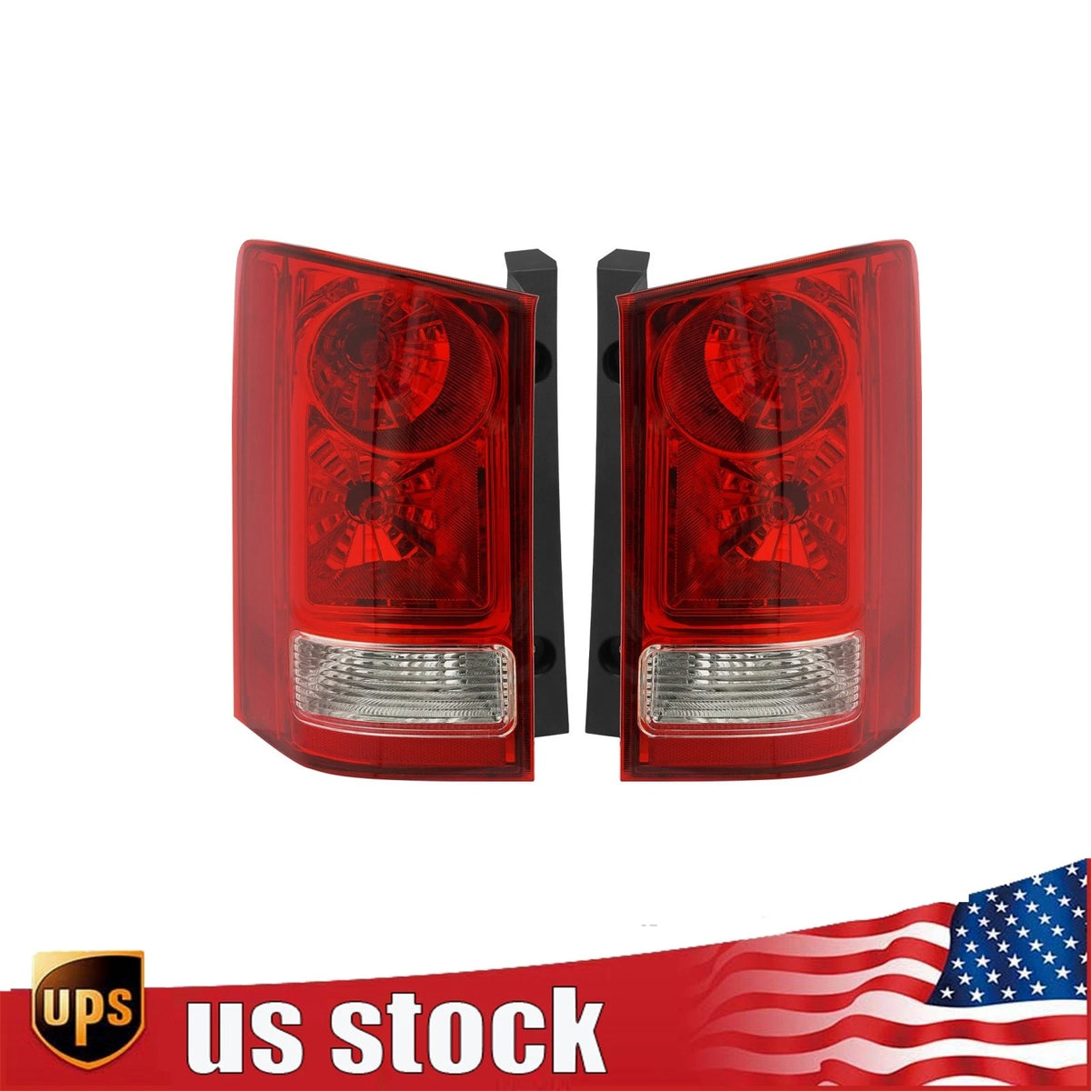 Set of 2 Rear Tail Light Assembly for Honda Pilot (2009–2015) - Halogen, 33500SZAA02, 33550SZAA02, HO2800174, HO2801174