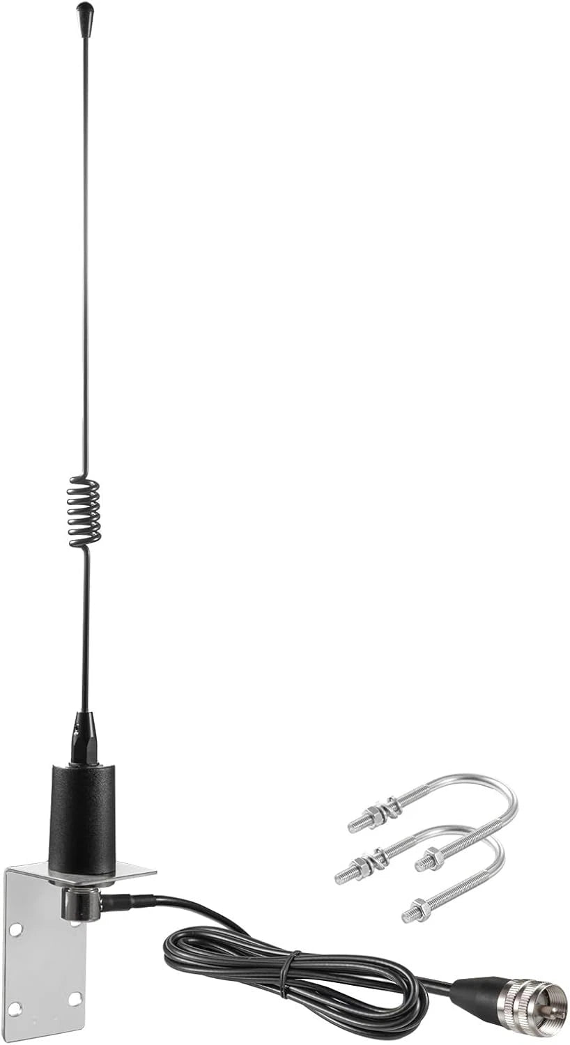 Long Range VHF Marine Radio Antenna 156-163Mhz PL259 Connector (16.5")