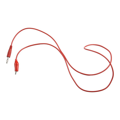 Test Line Clips for Dual Test Cable Line Tester Probe (104cm) - Set of 2