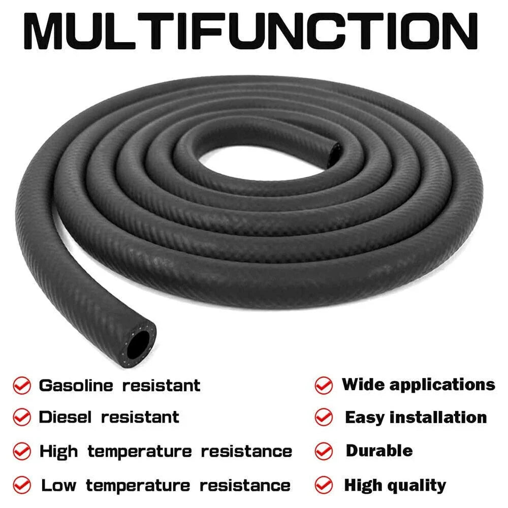 5/8" Nitrile Rubber EFI Fuel Injection Line Hose for Gas