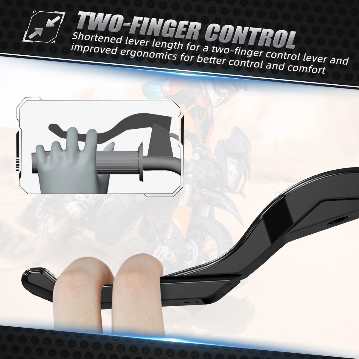 CNC Aluminum Clutch Lever for KTM 890 Adventure (2021–2023)