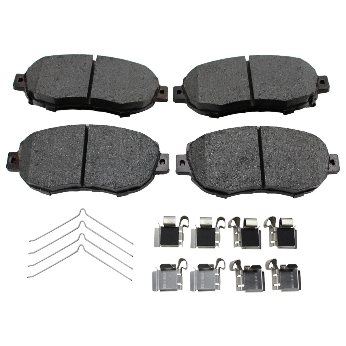 Set of 4 Akebono ProACT Front Ceramic Brake Pads for Toyota Supra (1993–2002)
