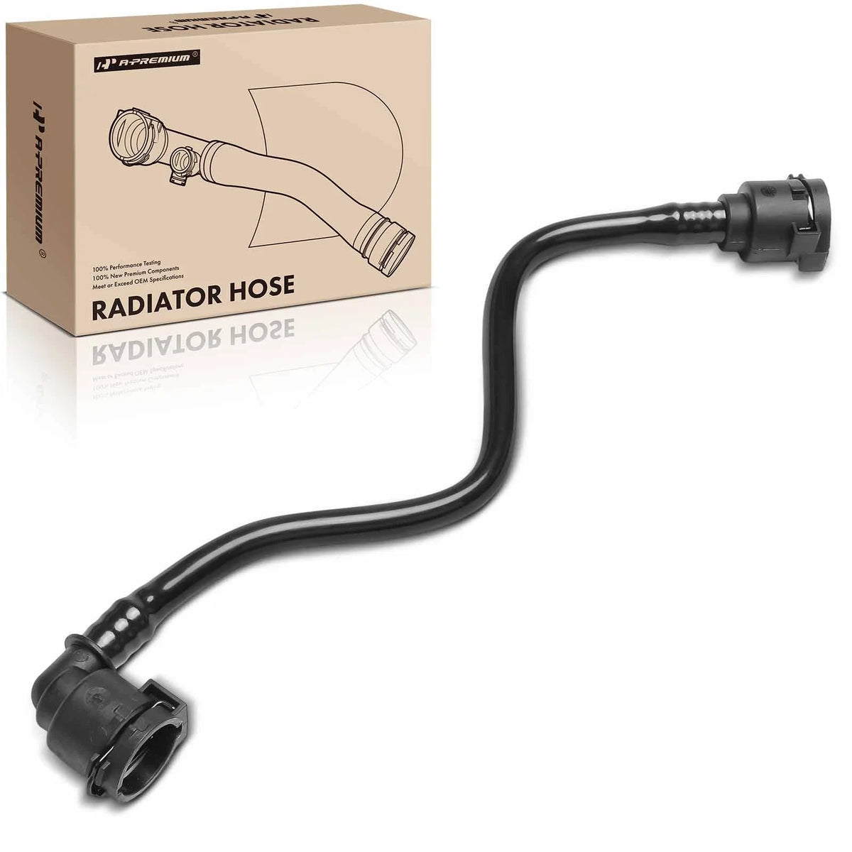 Outer Radiator Coolant Hose for BMW 520i 530e 530i 740Li (2017–2021)