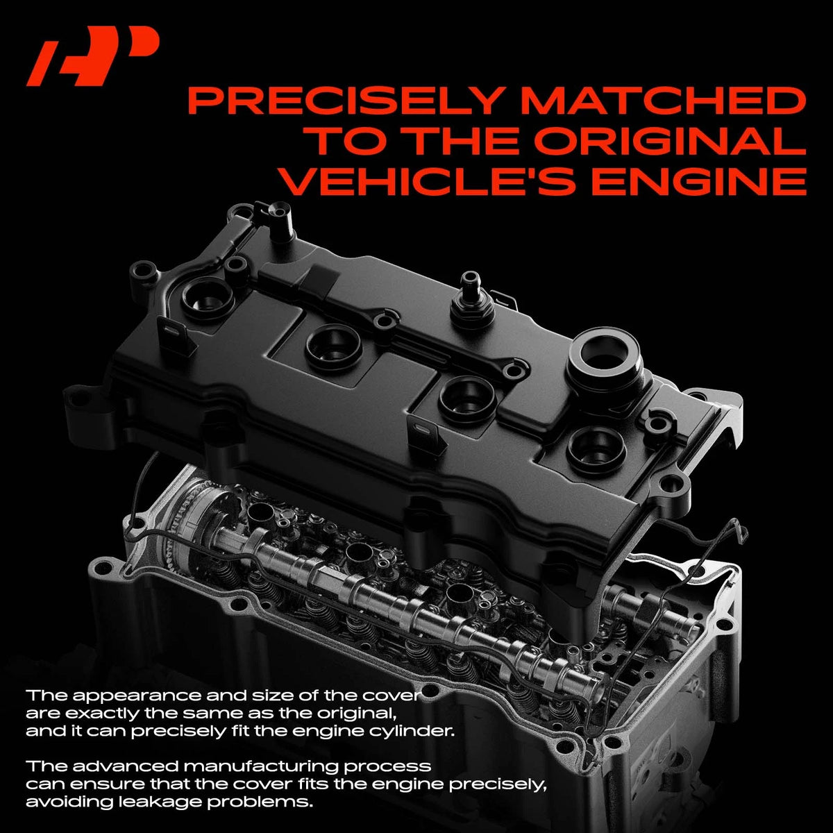 Engine Valve Cover with Gasket & Bolts for BMW E90 E91 328i (11127552281, 264-935)