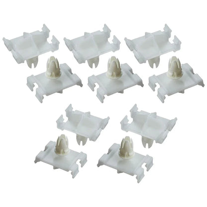 10x Nylon Body Side Molding Clips for Mercedes C CLK W202/203/208/210 CL203