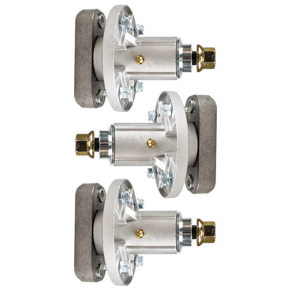 Set of 3 Mower Deck Spindles for John Deere L100 L110 L118 L120 L130 (GY20050, GY20785)