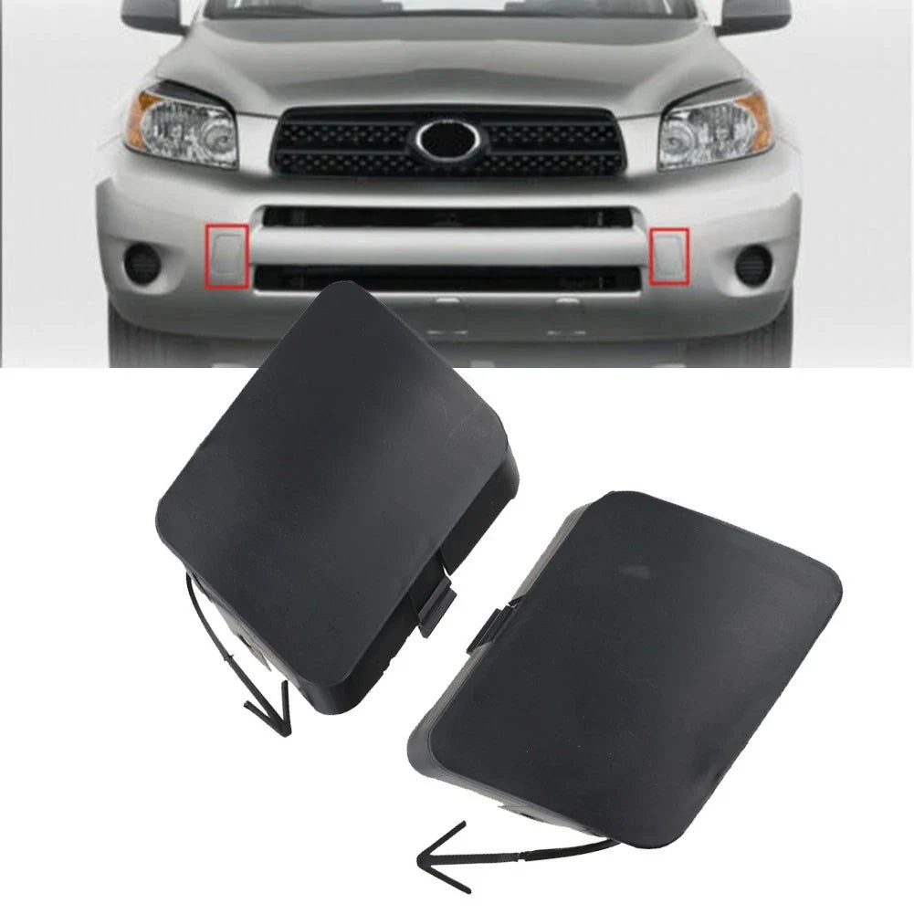 Set of 2 Front Tow Hook Caps for Toyota RAV4 ACA33 (2006–2012)