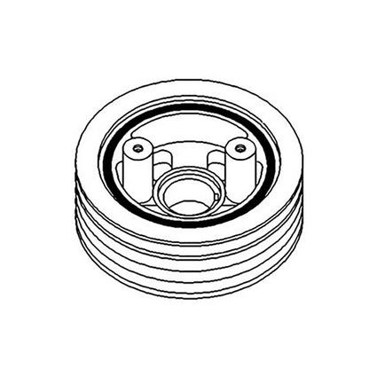Pulley Crank Dampener for John Deere 4455 (Europe)